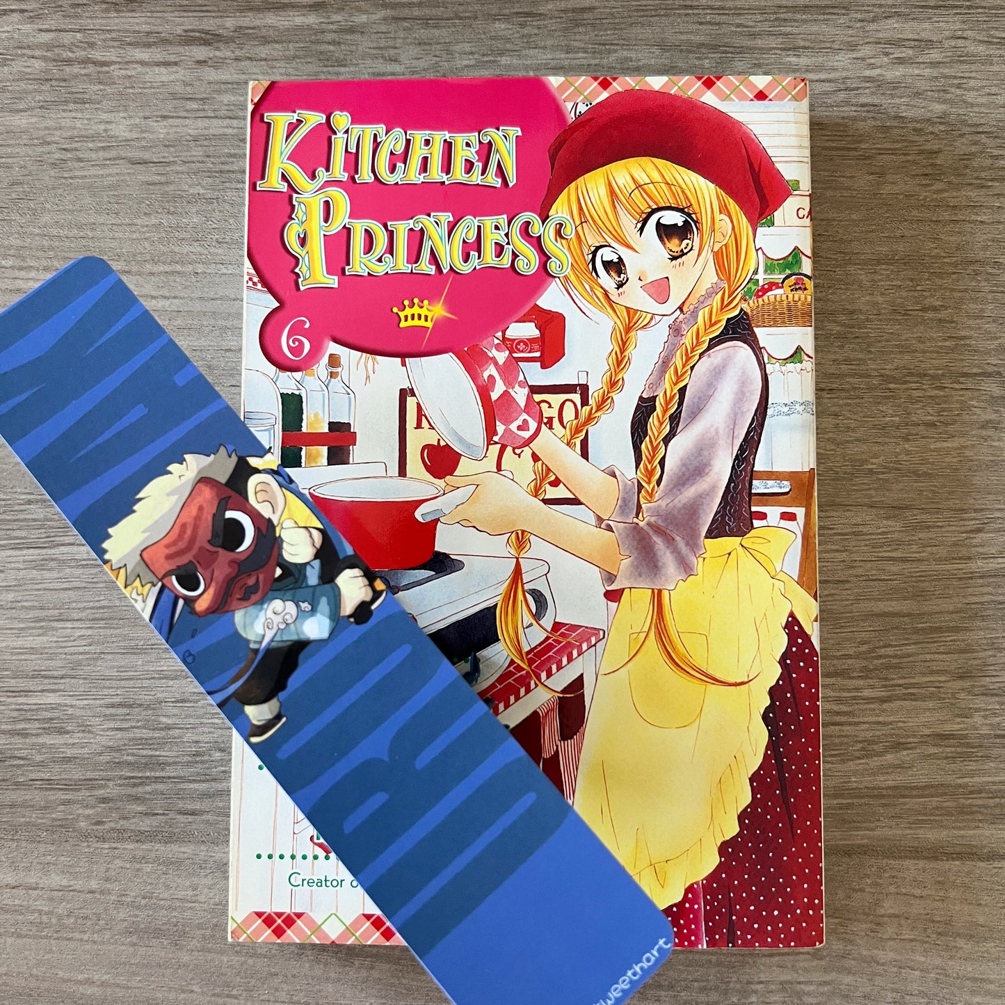 DS KNY Anime Chibi Sakochan Pineapple Fruit Slayer Bookmark - Urokodaki #B008