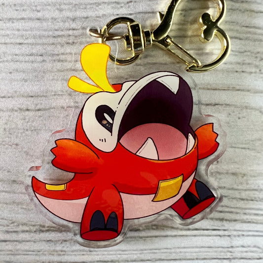 PKMN Anime Fuechan Acrylic Charm Keychain Accessory #AC003