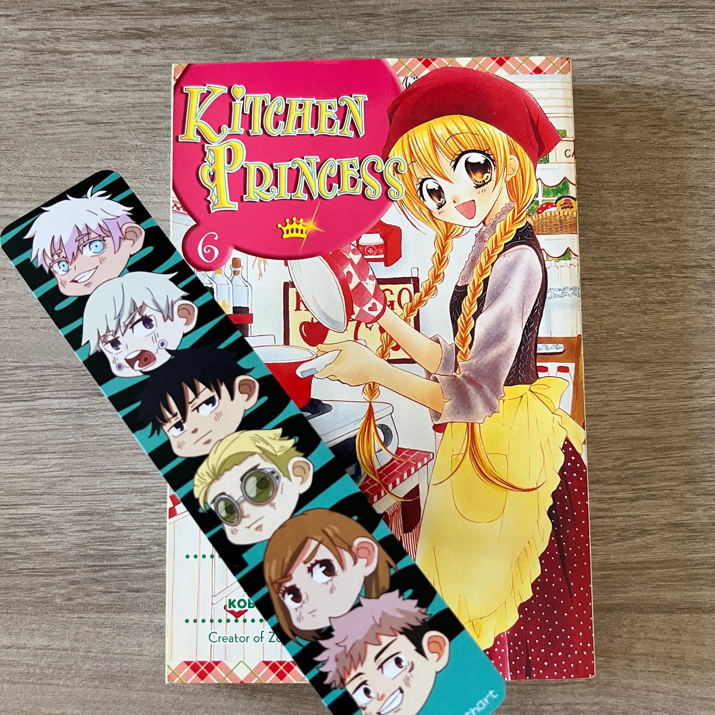 JJK Anime Chibi Bookmark - Gojo, Inumaki, Megumi, Nanami, Nobara, Yuji #B010