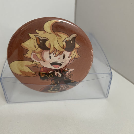 Genshin Impact Thoma Pinback Button - 2.25 inch Badge #BUTT036